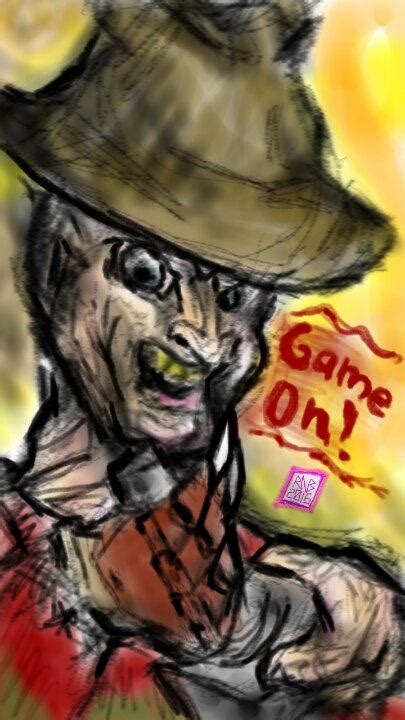 Freddy Krueger Robert Englund Game On By Usadragonroar On Deviantart