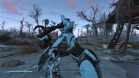 Fallout 4 Screenshot Fainting Assaultron By Crusaderthefirst On Deviantart