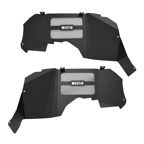 Westin 62-11025 Front Inner Fender Liners for 18-19 Jeep ...