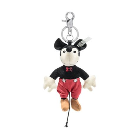 Steiff Disney Mickey Mouse Keyring 355646 Size 12cm The Toy Emporium