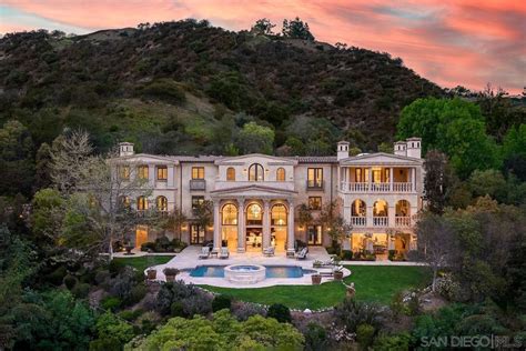 M Tuscan Inspired Bel Air Mansion For Sale In Los Angeles Ca