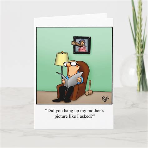 Mother In Law Humor Greeting Card