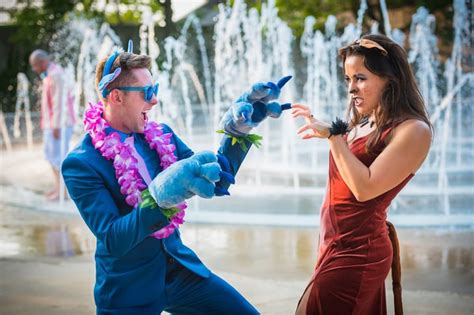 Disney Themed Wedding With Guests In Costumes Popsugar Love And Sex Photo 46