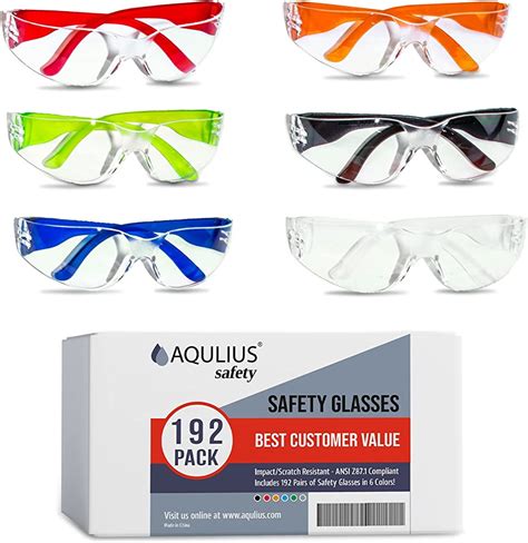 Nocry Safety Glasses That Fit Over Your Prescription Clear Anti Scratch Wraparound Lenses Uv400