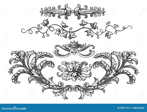 Royal Design Elements Vector Royalty Free Stock Photography Image