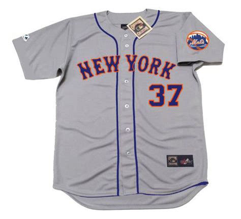 Casey Stengel Jersey 1962 New York Mets Away Mlb Throwback Jersey