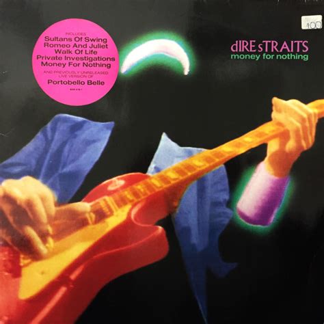 Dire Straits Money For Nothing 1988 Vinyl Discogs
