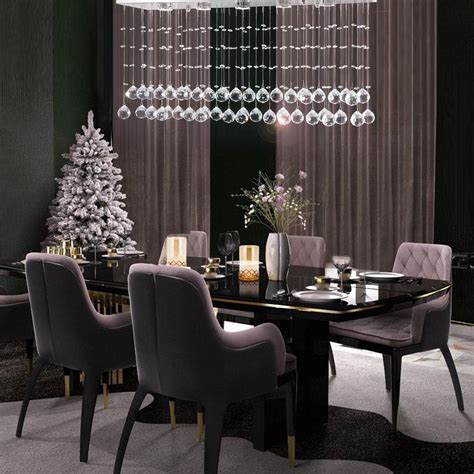 Modern Rectangular Crystal Chandelier Lighting Dining Room Chandelier