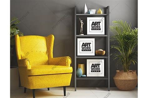 Download 3 Canvas Square Mockup Interior | Photography mockup, Minimalist interior style, Mockup free psd