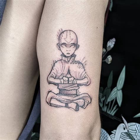 Details More Than Aang Avatar State Tattoo Latest In Eteachers