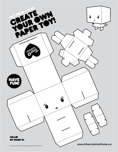 Custom Paper Toy Create Your Own Custom Paper Toy If You Flickr