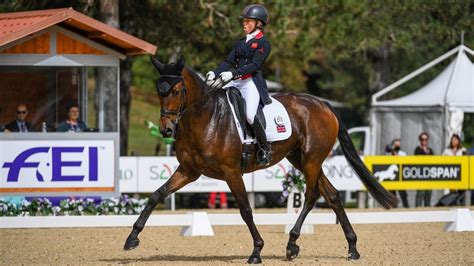 World Eventing Championships Dressage Ros Canter In Second For Britain