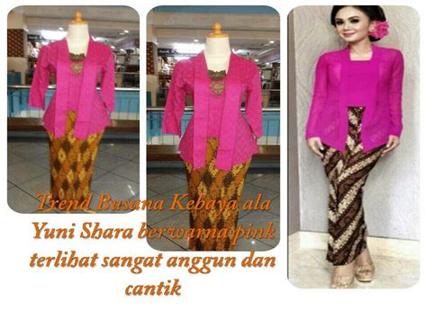 Umur 48 tahun) adalah seorang penyanyi berkebangsaan indonesia. FASHION WANITA: Fashion kebaya yuni shara