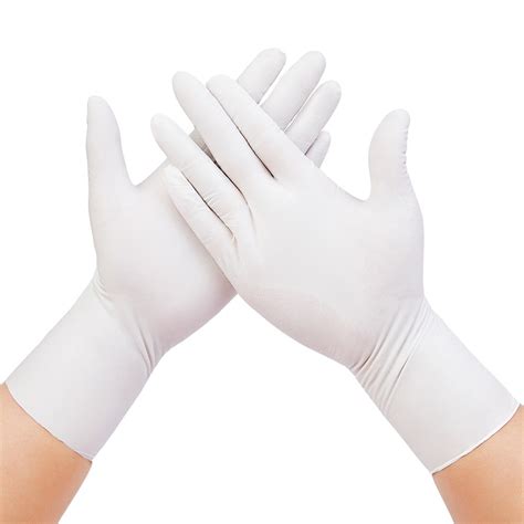 white disposable hand glove “powder free” 1piece shopee malaysia