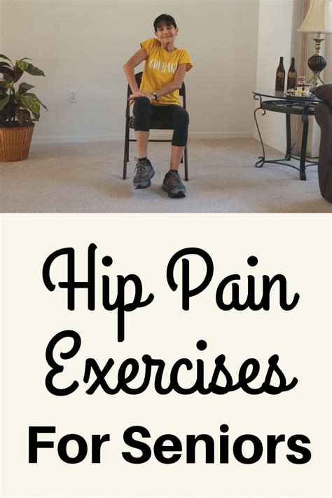 Chair Exercises For Hip Pain