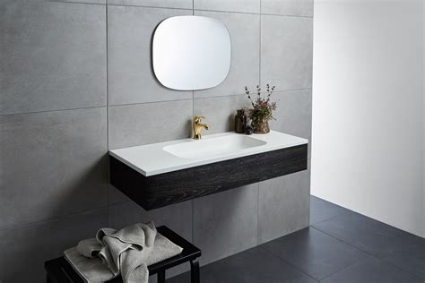 Corian bathroom unique design vanity at shopinterio.com. Integrate Corian Basins into Vanity Tops for a Seamless ...