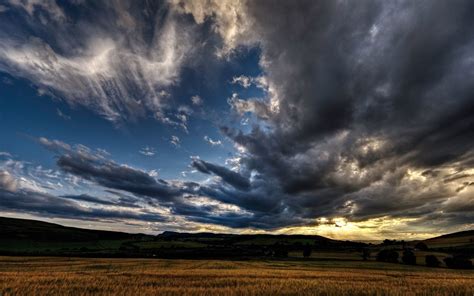 Clouds Landscapes Nature Hdr Photography Wallpapers Hd Desktop