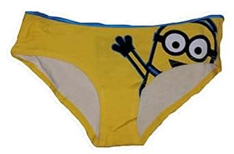 Despicable Me Minion Mid Rise Hipster Licensed Graphic Panties X Large At Amazon Womens