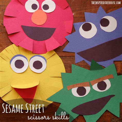 Simple Sesame Street Craft For Kids Sesame Street Crafts