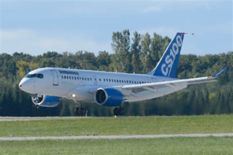 Bombardiers Cseries Jet Takes First Test Flight North Of Montreal