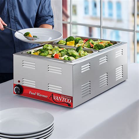 Avantco Full Size Electric Food Warmer Webstaurantstore