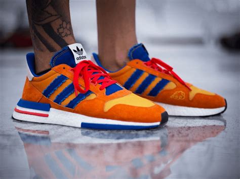 They are true to size and very comfortable. You Will Want A Pair Of These Dragon Ball Z Sneakers By adidas