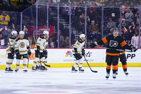 Bruins Break Nhl Single Season Wins Record By Beating Flyers