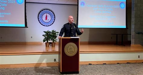 Richmond Chief Of Police Rick Edwards Gives The End Of Summer Police