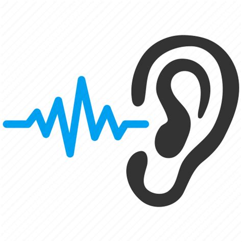 Audio Ear Eye Hearing Listen Sense Sound Icon