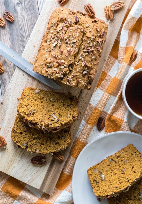 Maple Pecan Pumpkin Bread Recipe Heyfood — Meal Planning App