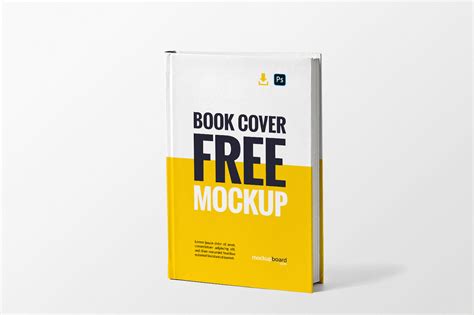 Free Hardcover Book Title Cover Mockup Psd Good Mocku