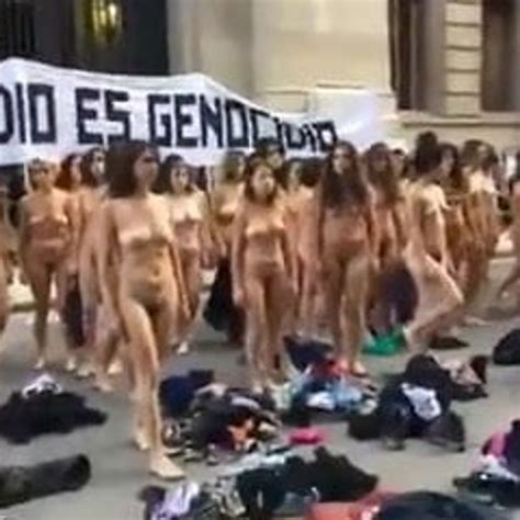 nude women protest in argentina colour version porn 01 xhamster