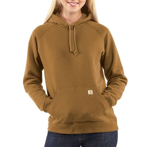 Carhartt Womens Heavyweight Hooded Pullover Sweatshirt Wk184