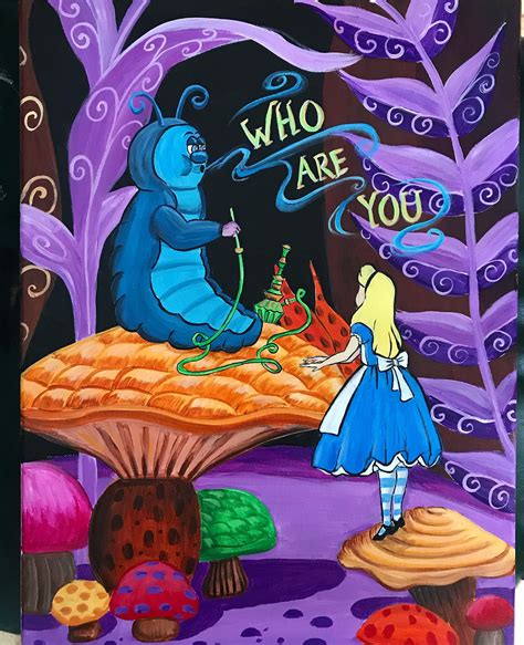 Alice In Wonderland Fan Art Etsy Alice In Wonderland Illustrations