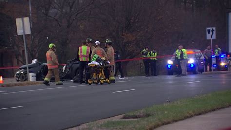 1 Dead In 2 Vehicle Crash In Fairfax County