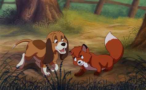 The Fox And The Hound By Nollaig On Deviantart