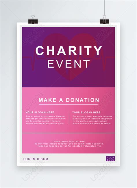 Charity Event Poster Template Imagepicture Free Download 464967258