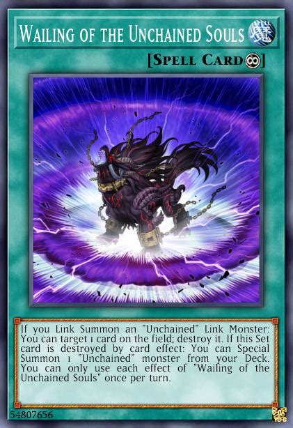 Yu Gi Oh Wiki Wailing Of The Unchained Souls