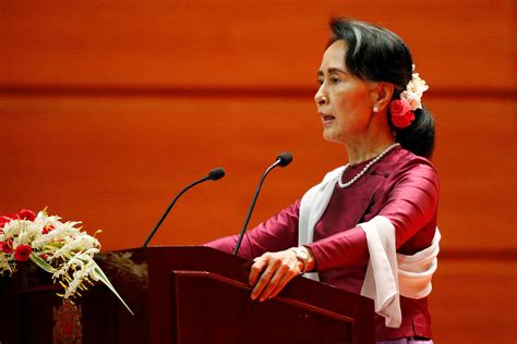 Born in yangon, myanmar, in 1945, aung san suu kyi spent much of her early. Aung San Suu Kyi breaks her silence on Rohingya crisis ...