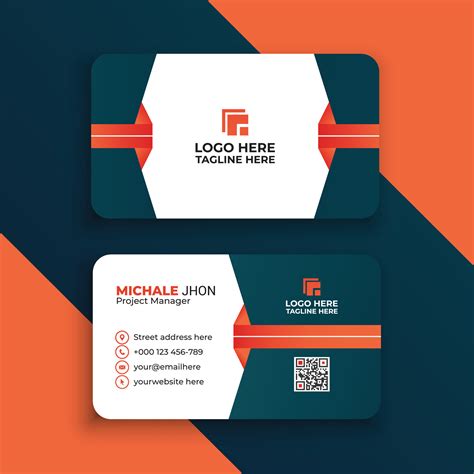 Double Sided Creative Business Card Template Creative And Clean