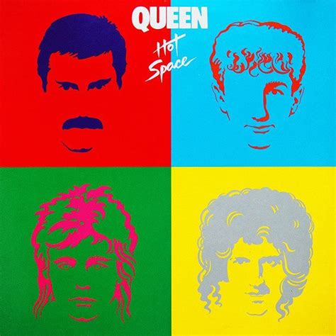 Queen Hot Space Album Cover Poster 24x24 Inches Etsy Queen Album