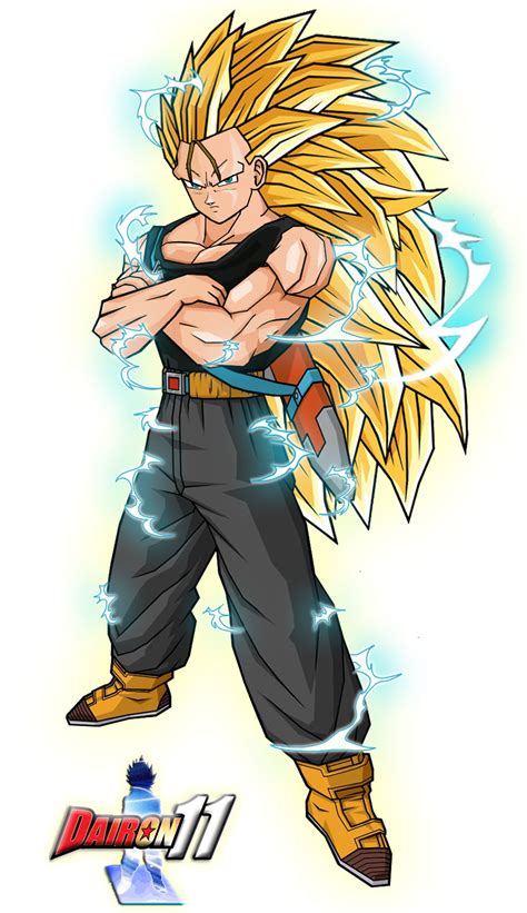 Trunks Ssj3 By Dairon11 On Deviantart