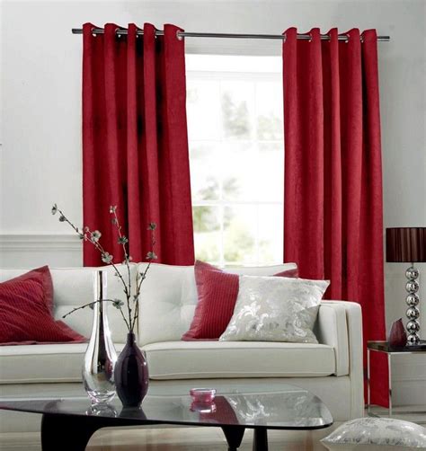 Adorable Curtains Ideas For Your Living Room Living Room Red