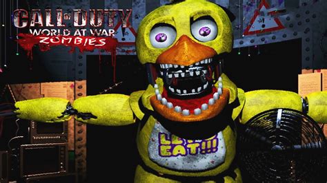 Gun Game On Five Nights At Freddy S Solo Part Cod Waw Custom Zombies