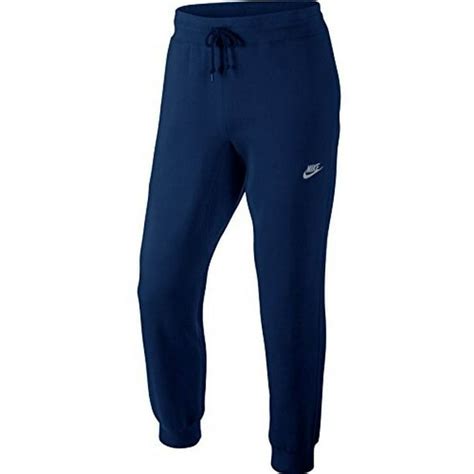 Nike Nike Mens Aw77 Cuffed Fleece Sweatpants Obsidianwolf Grey
