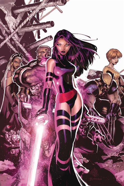 Psylocke And X Men By Chris Bachalo Comics Girls Marvel Girls Psylocke