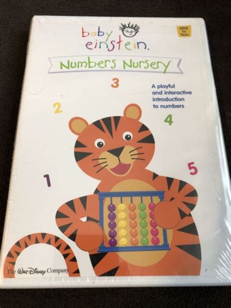 Baby Einstein Numbers Nursery Dvd 2003 For Sale Online Ebay