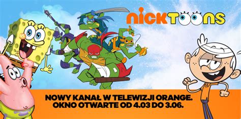 Nicktoons W Oknie Otwartym W Orange Tv Biuro Prasowe Orange Polska