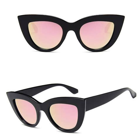buy women uv400 luxury oversized cat eye sunglasses fashion vintage style eyewear at affordable