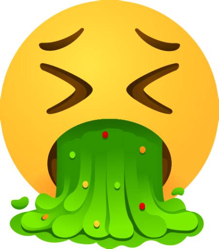 Vomiting Face Emoji Emoji Download For Free Iconduck